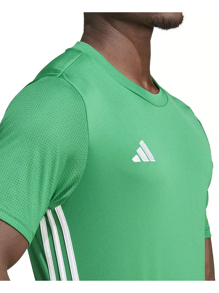 Мужская футболка Tabela 23 Slim-Fit Performance Adidas — изображение 3 из 4, зеленый