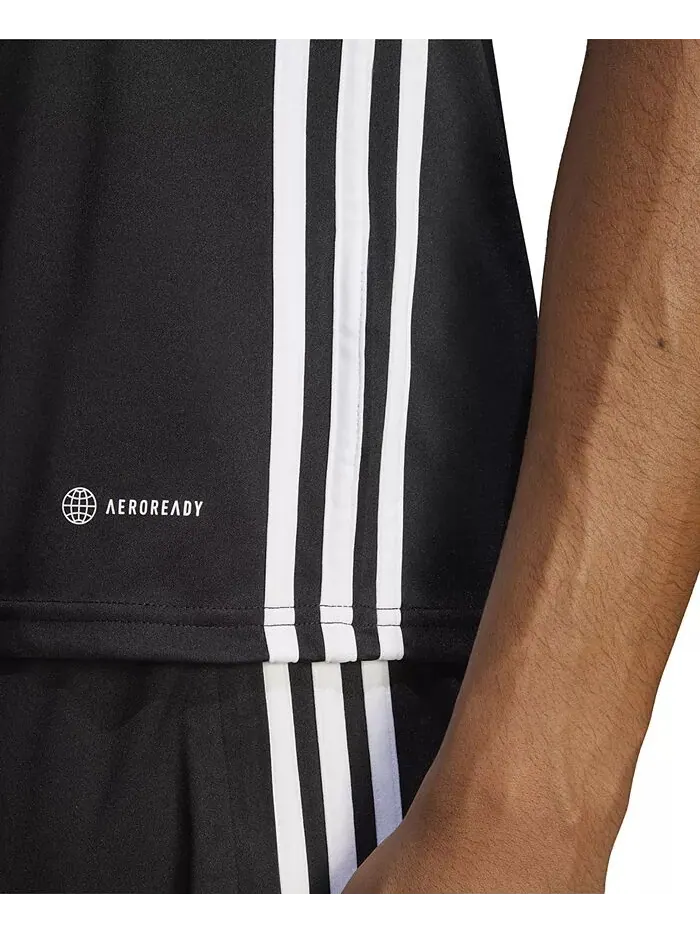 Футболка мужская Tabela 23 Slim-Fit Performance adidas — изображение 3 из 6, черный/белый