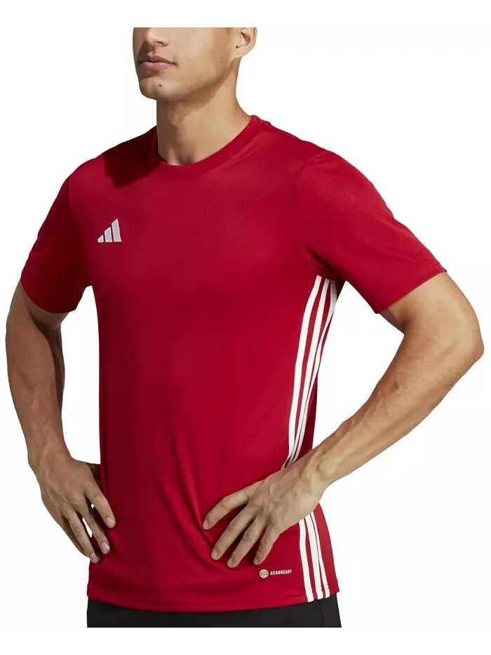 Мужская футболка Tabela 23 Slim Fit Performance adidas — изображение 1 из 5, красный/белый