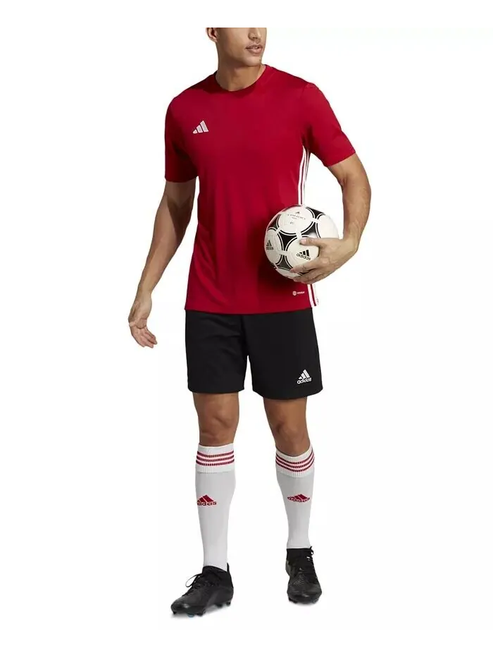 Мужская футболка Tabela 23 Slim Fit Performance adidas — изображение 4 из 5, красный/белый