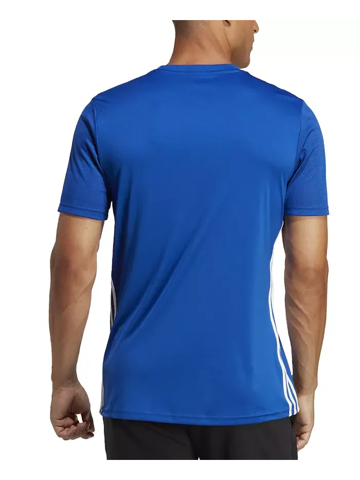 Мужская футболка Tabela 23 Slim-Fit Performance adidas — изображение 2 из 4, синий/белый