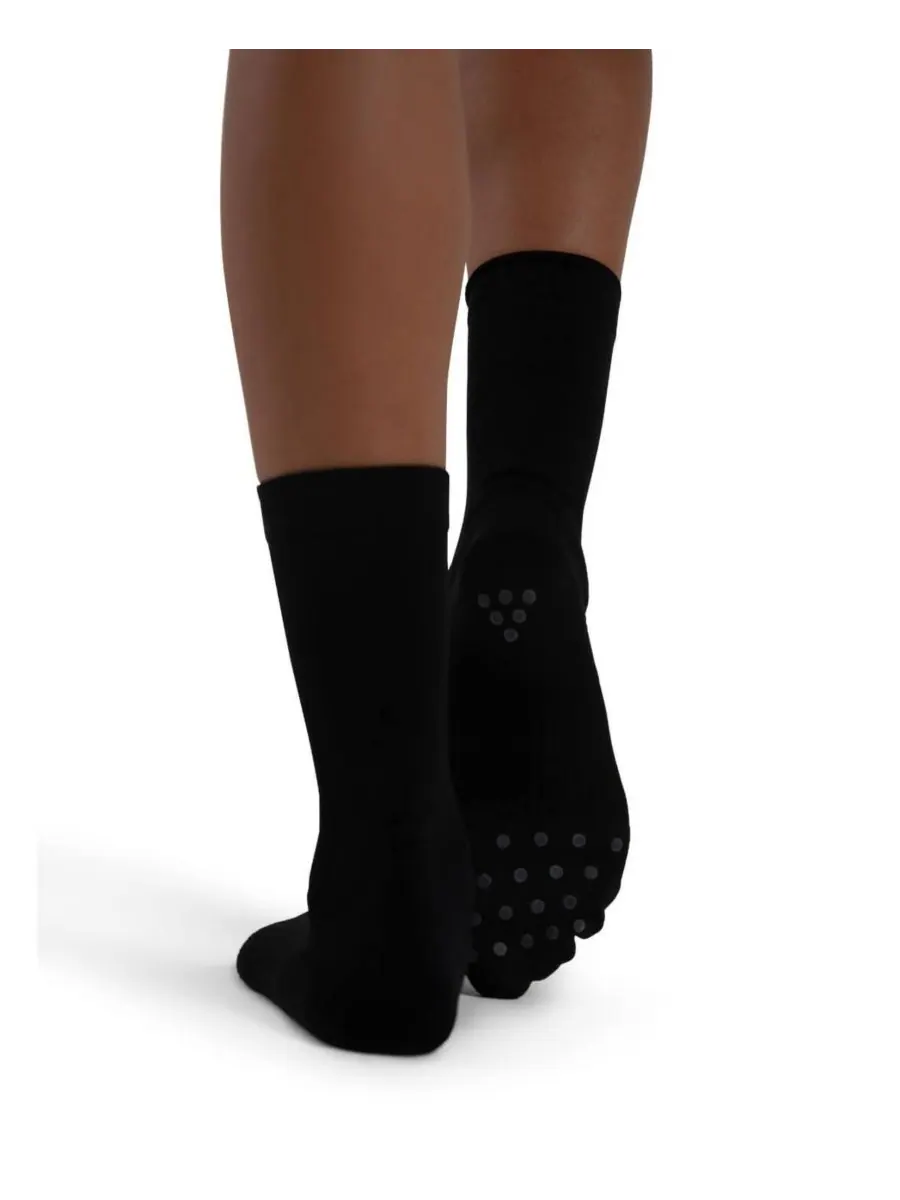 Женские носки Lifeknit длиной до икры Capezio — изображение 2 из 5, черный