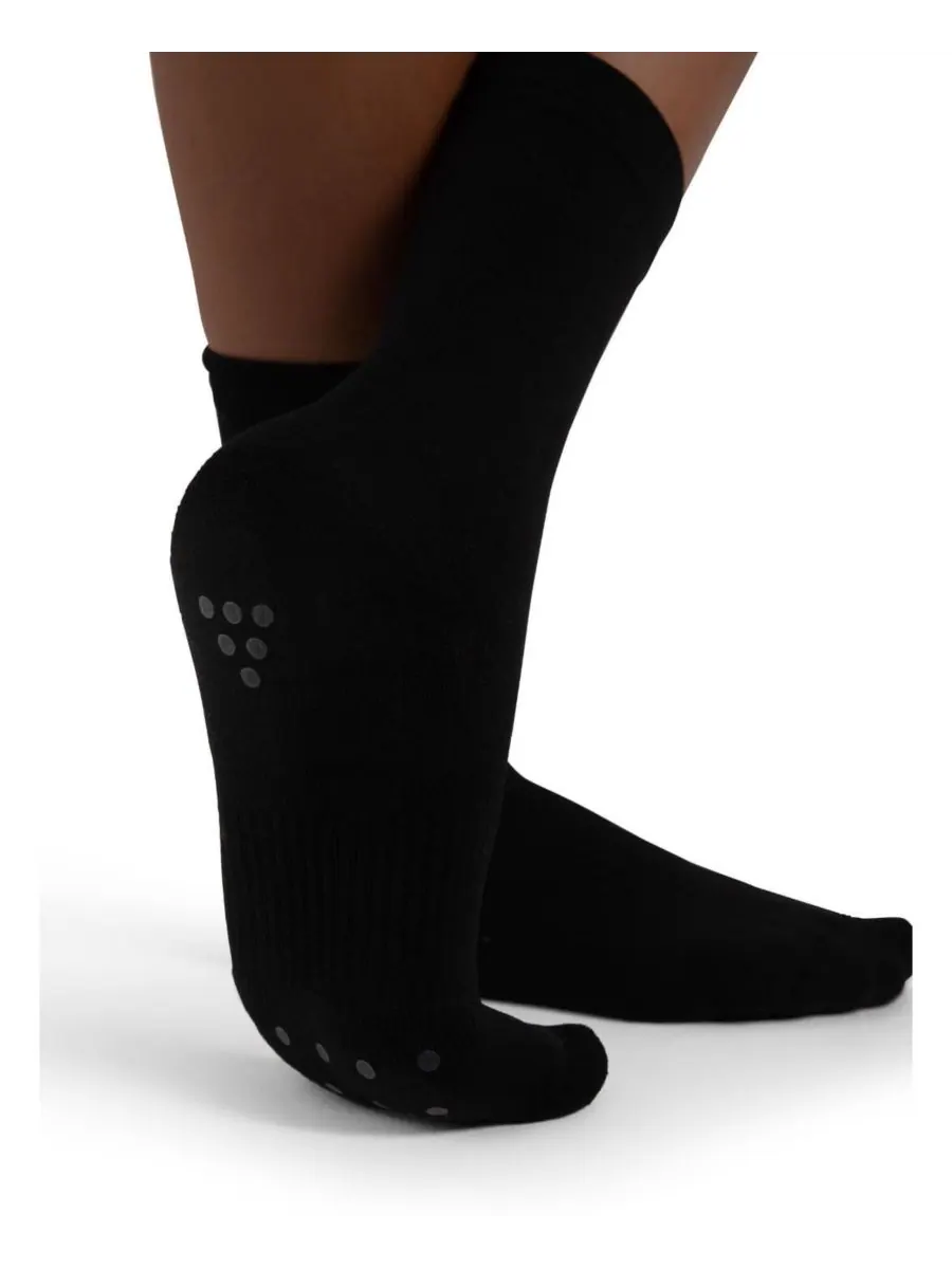 Женские носки Lifeknit длиной до икры Capezio — изображение 5 из 5, черный