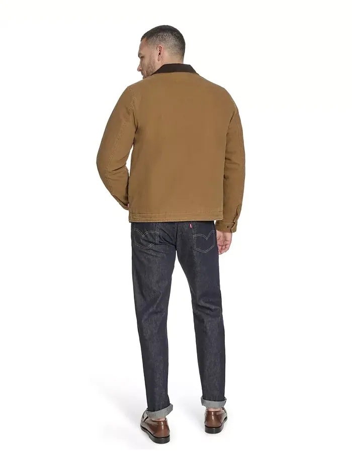Мужская куртка Depot из хлопкового канваса Levi'S — изображение 8 из 10, коричневый