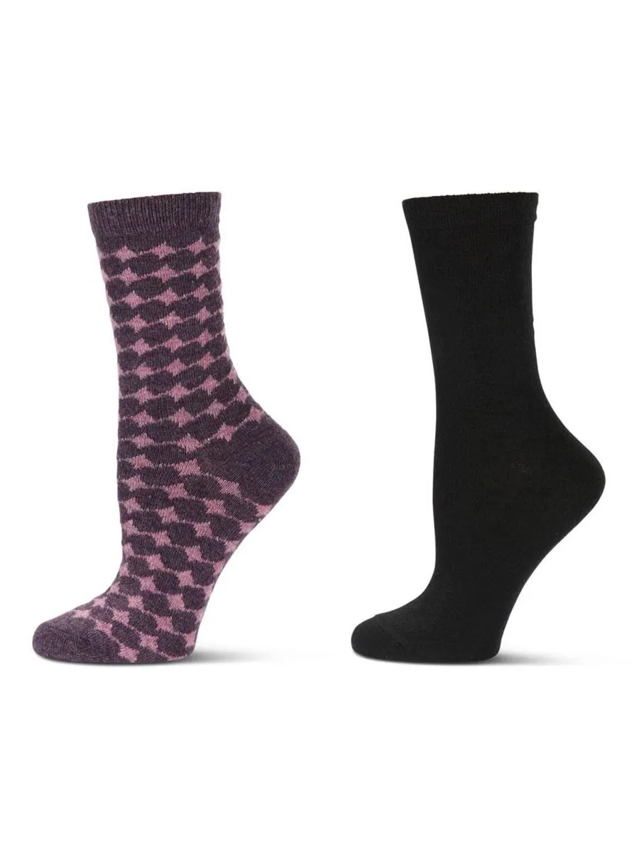 Женские носки Wool Waves Crew Socks (2 шт в упаковке) MeMoi