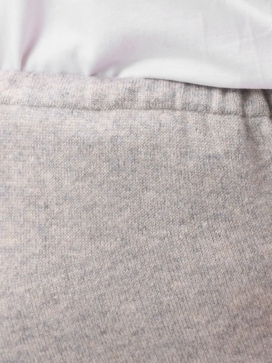 Кашемировые трикотажные брюки для беременных Gobi Cashmere — изображение 5 из 7, серый-серый