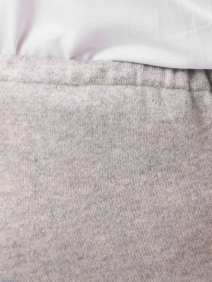 Кашемировые трикотажные брюки для беременных Gobi Cashmere — изображение 6 из 7, серый-серый