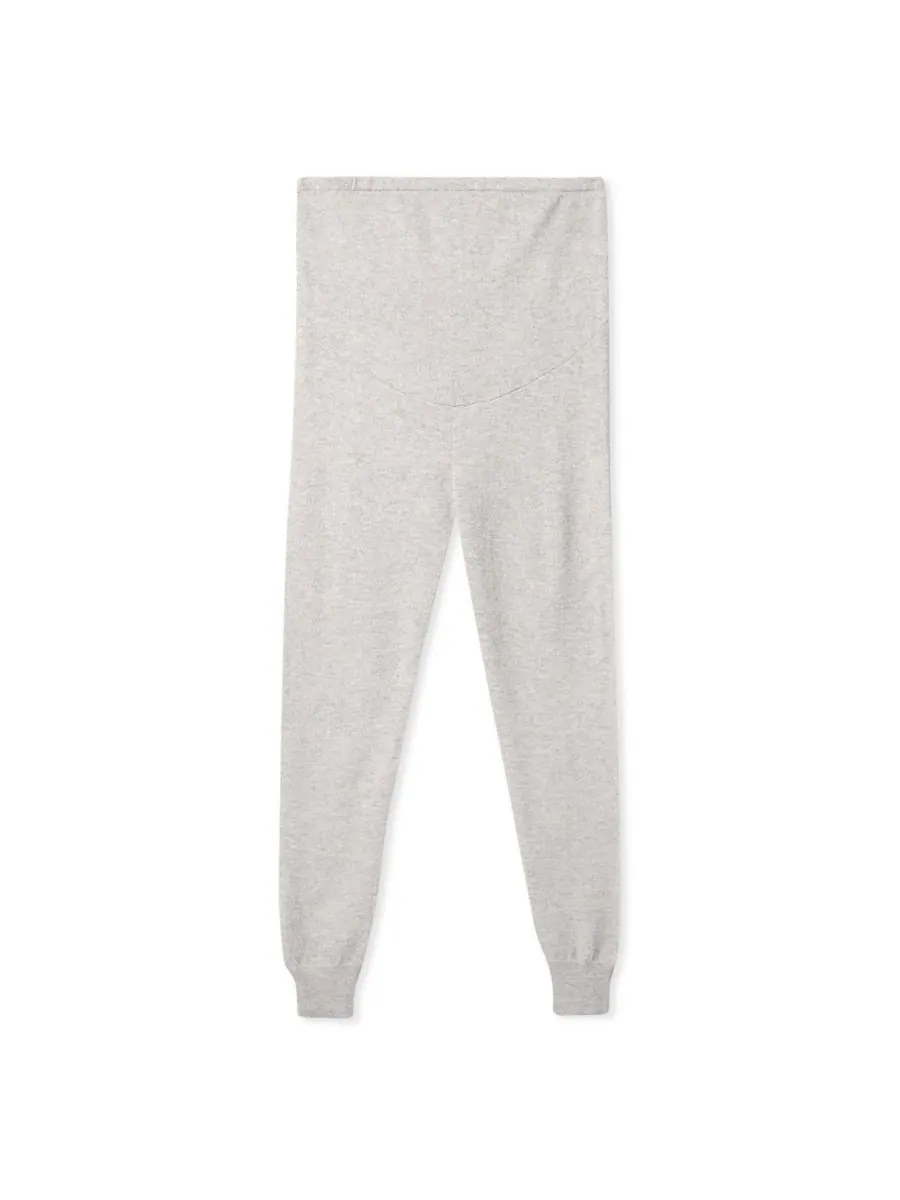 Кашемировые трикотажные брюки для беременных Gobi Cashmere — изображение 7 из 7, серый-серый