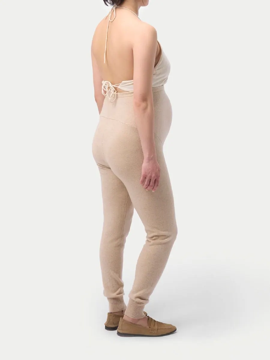 Кашемировые трикотажные брюки для беременных Gobi Cashmere, Neutral-navajo — изображение 4 из 8