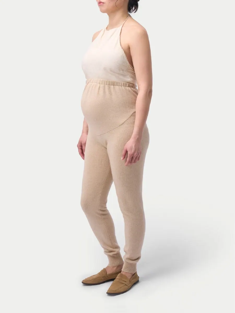 Кашемировые трикотажные брюки для беременных Gobi Cashmere, Neutral-navajo — изображение 5 из 8