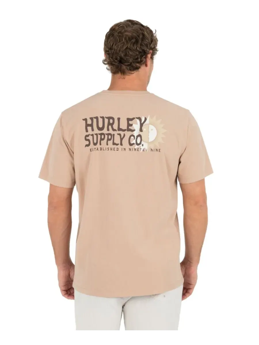 Мужская футболка с коротким рукавом "День и ночь" Hurley