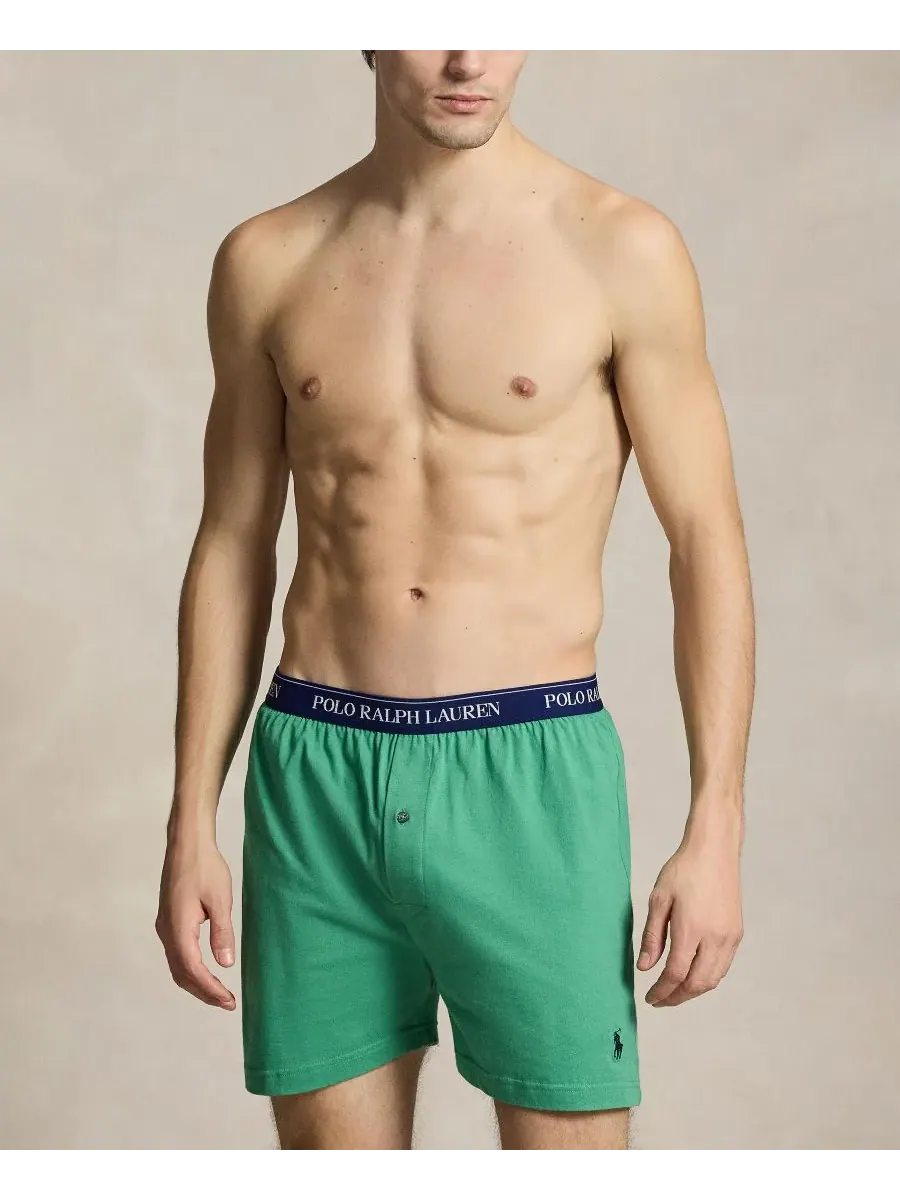Polo Ralph Lauren Мужские классические трикотажные боксеры, комплект из 3 штук — изображение 3 из 6