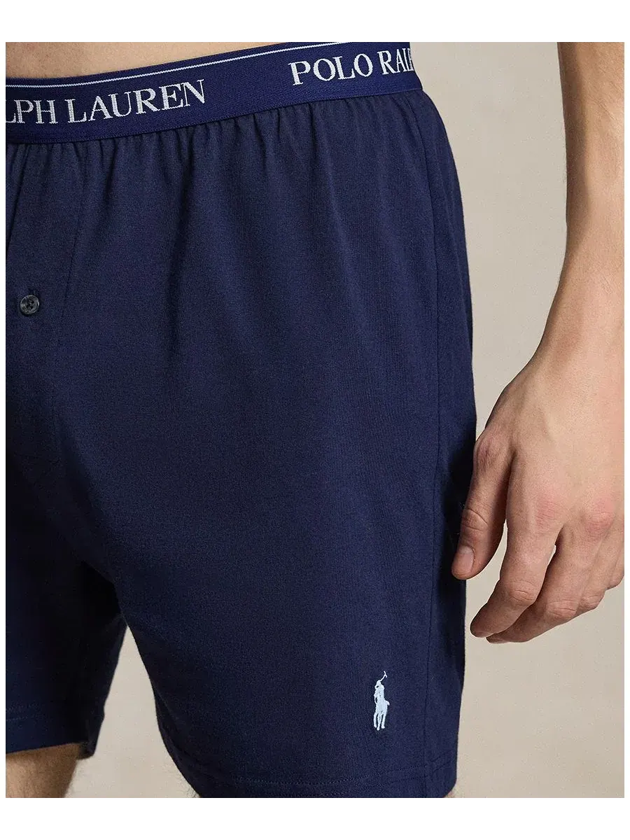 Polo Ralph Lauren Мужские классические трикотажные боксеры, комплект из 3 штук — изображение 5 из 6