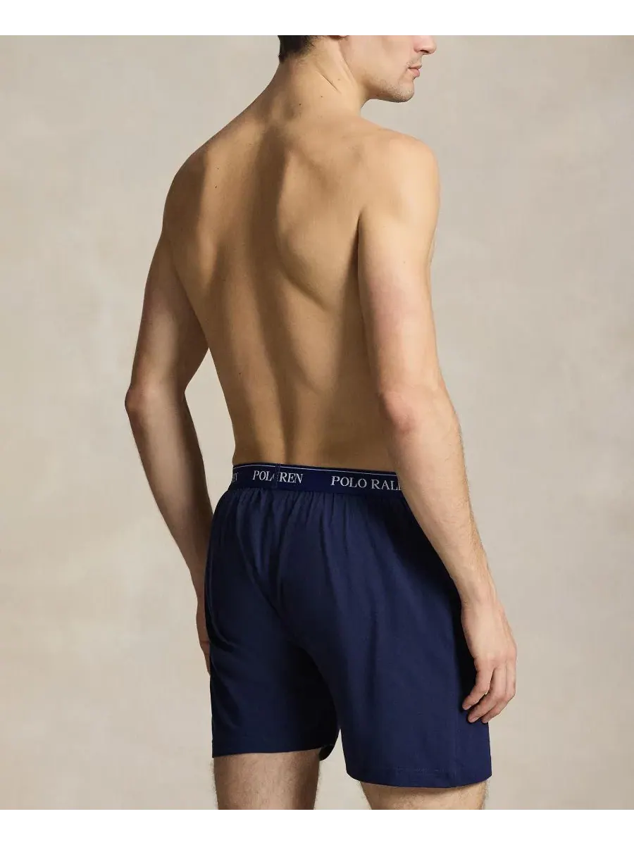 Polo Ralph Lauren Мужские классические трикотажные боксеры, комплект из 3 штук — изображение 6 из 6