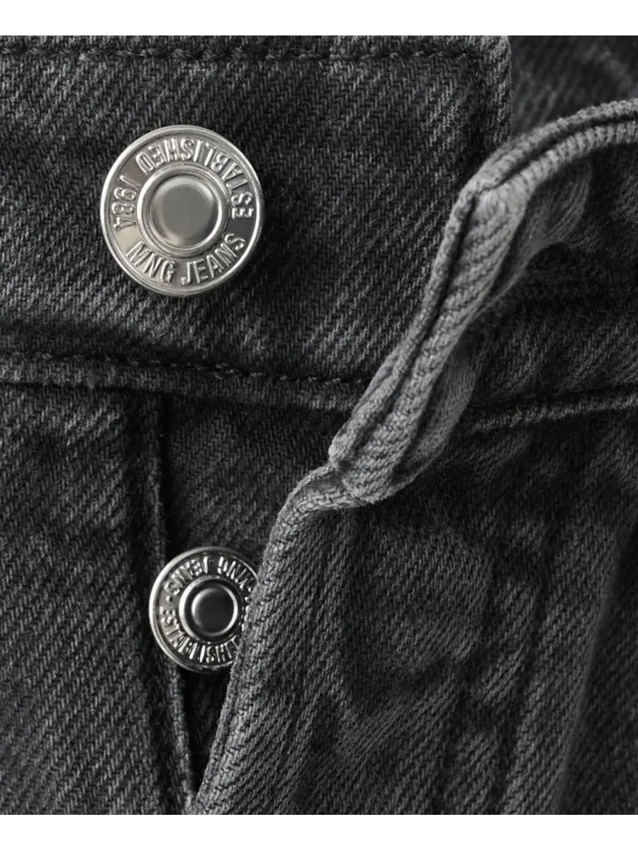 Шорты джинсовые с рваным краем Mango — изображение 6 из 6, черный джинсовый синий