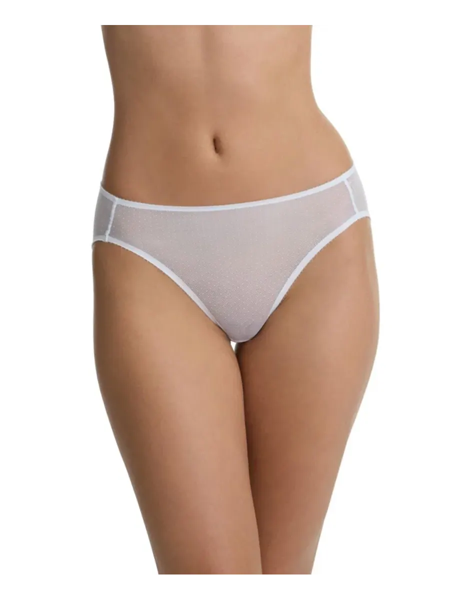Трусы-слипы из кружева Jolie Sheer Lace French Cut Brief Skarlett Blue — изображение 1 из 3, белый