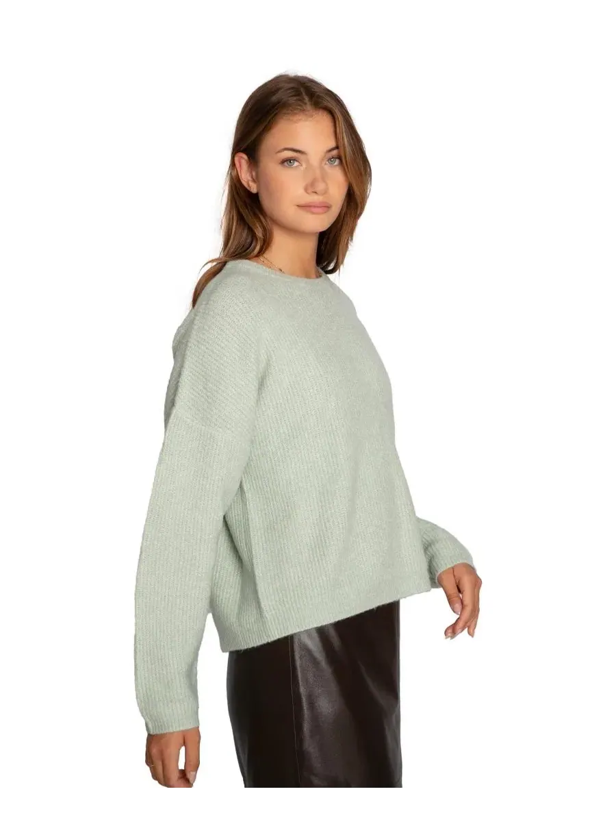 Свитер с шарфом Wrap Me Up Scarf Sweater Belle & Bloom — изображение 4 из 5, мята