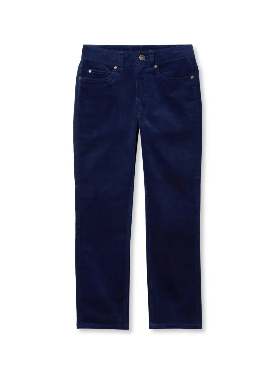 Штаны с пятью карманами из стрейч-корда с усиленными коленями, Big Boys Stretch Cord 5 Pocket Pants