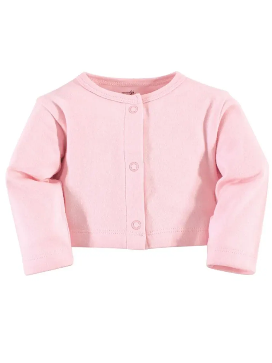 Комплект из платья и кардигана Natural Cotton Baby Girls Dress and Cardigan Touched by Nature — изображение 4 из 4, розовый