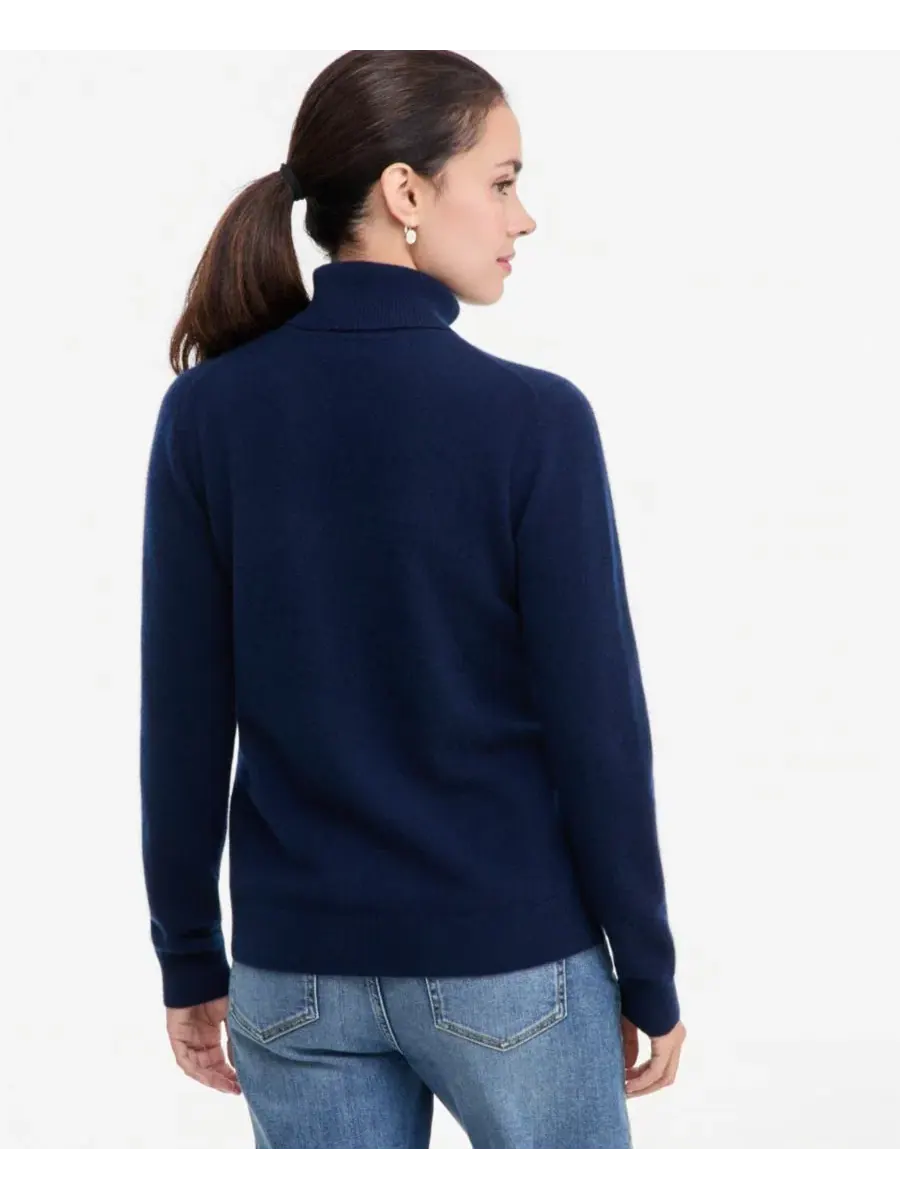 Женский свитер с воротником-стойкой из кашемира Petite Cashmere Turtleneck Sweater Charter Club — изображение 2 из 3
