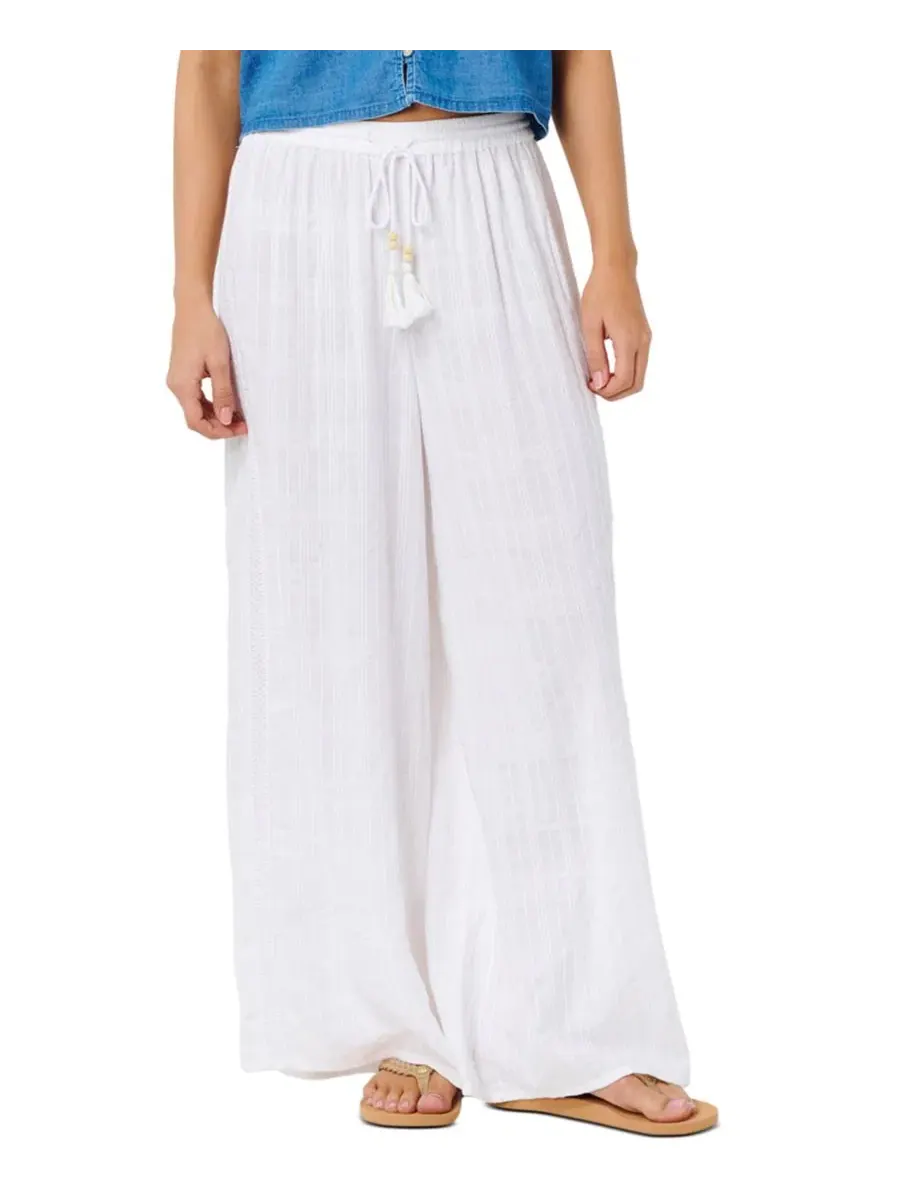 Широкие брюки Catalina Islands Wide-Leg Rip Curl — белый
