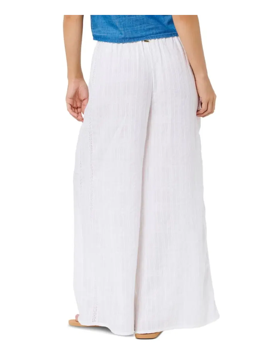 Широкие брюки Catalina Islands Wide-Leg Rip Curl — изображение 3 из 3, белый