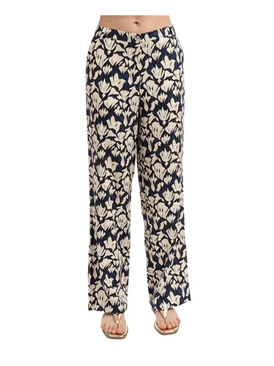 Штаны с принтом ELLE Collection