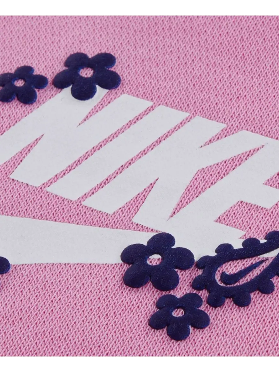 Комплект из лонгслива и леггинсов с принтом Retro Remix Nike — изображение 3 из 4, розовый