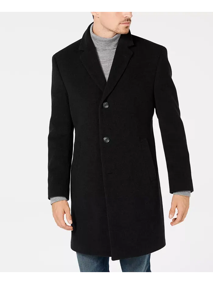 Мужское пальто Barge Classic Fit из шерсти с кашемиром Nautica