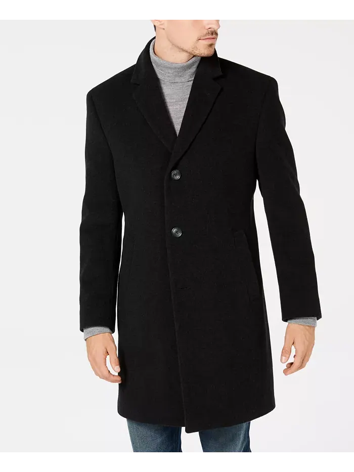 Мужское пальто Barge Classic Fit из шерсти с кашемиром Nautica