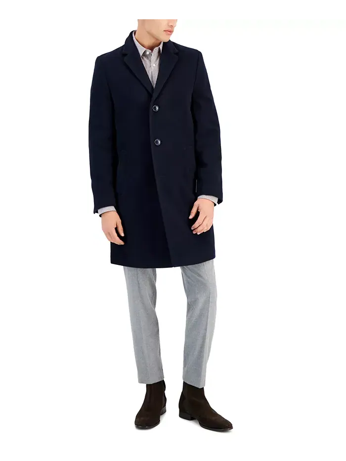 Мужское пальто Barge Classic Fit из шерсти с кашемиром Nautica