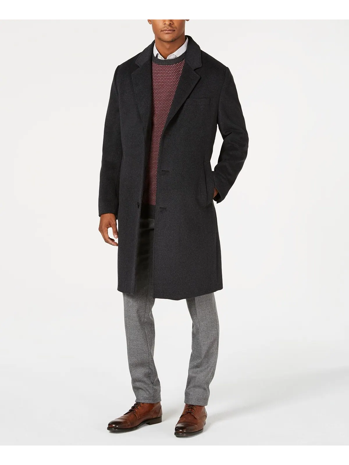 Пальто signature из смесовой шерсти London Fog