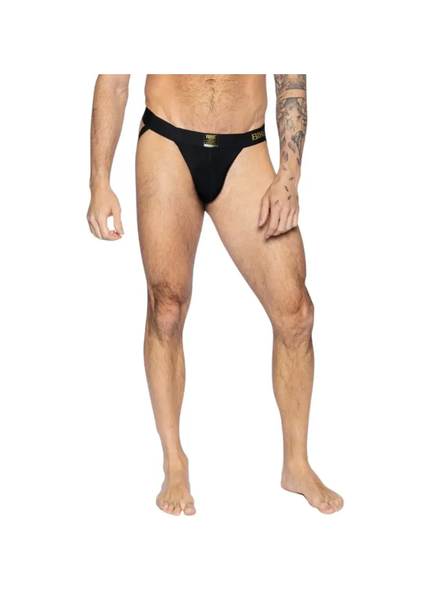 Трусы-джаз с поддержкой, Active Jockstrap BIKE Athletic — черный