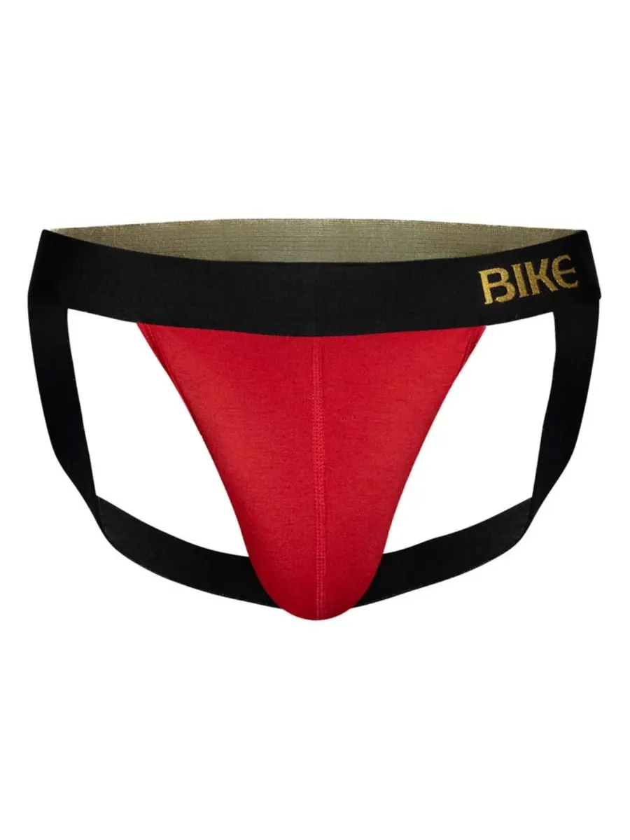 Трусы-джаз с поддержкой Active Jockstrap BIKE Athletic — изображение 2 из 4, красный