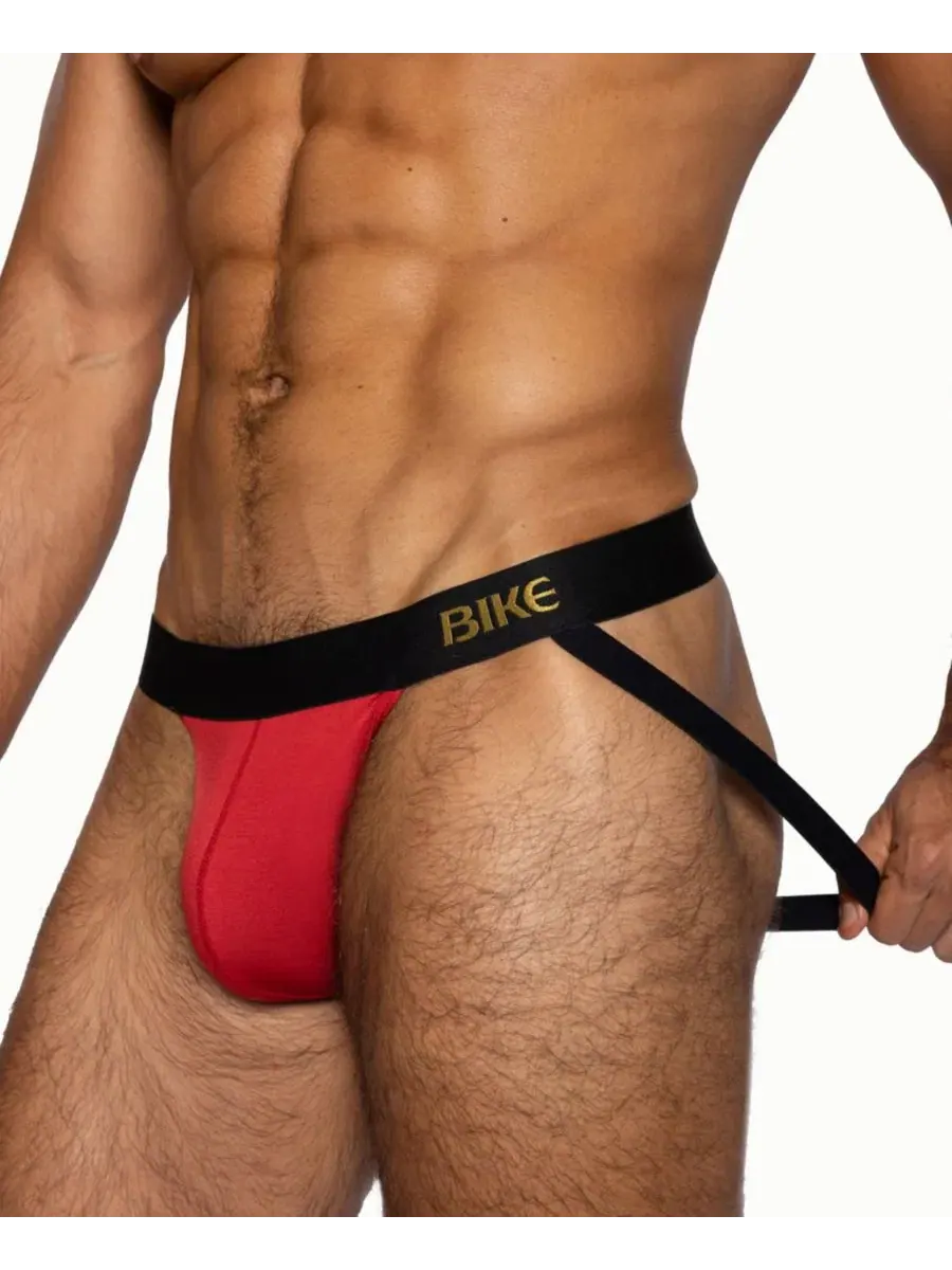 Трусы-джаз с поддержкой Active Jockstrap BIKE Athletic — изображение 4 из 4, красный