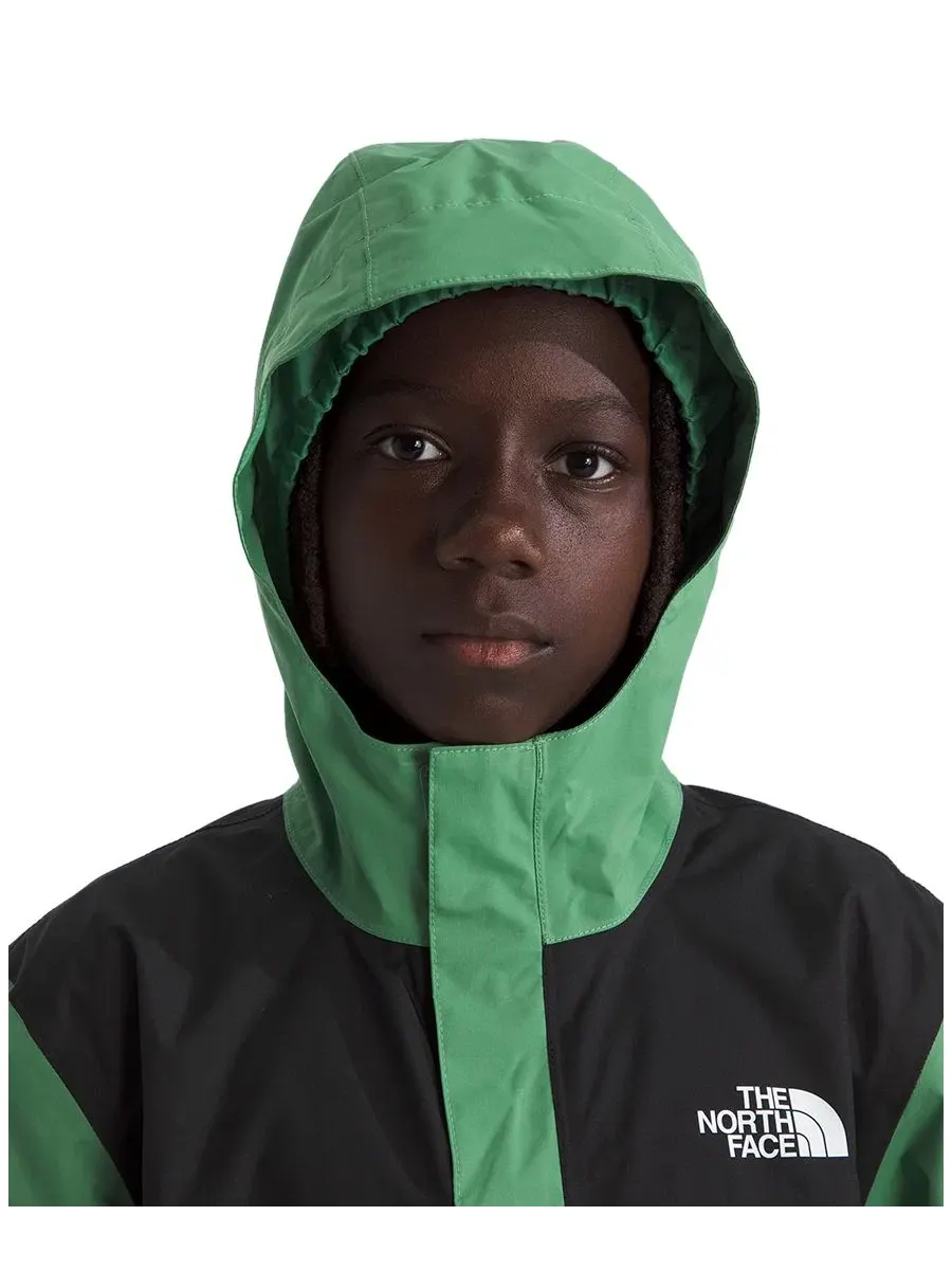 Детская дождевая куртка с капюшоном Antora Hooded Rain Jacket The North Face — изображение 3 из 5, водоросль