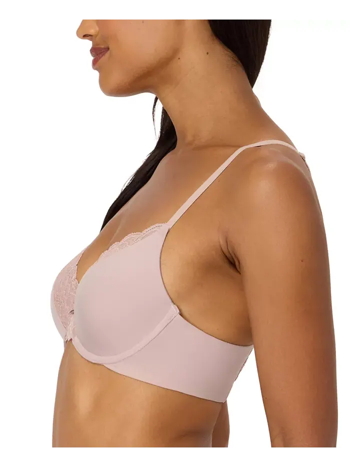 Бюстгальтер с косточками Comfort Devotion Extra Coverage Lace Shaping 9404 Maidenform — изображение 2 из 7, розовый