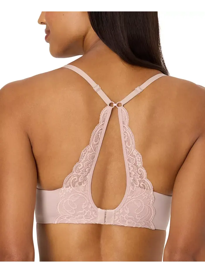 Бюстгальтер с косточками Comfort Devotion Extra Coverage Lace Shaping 9404 Maidenform — изображение 4 из 7, розовый