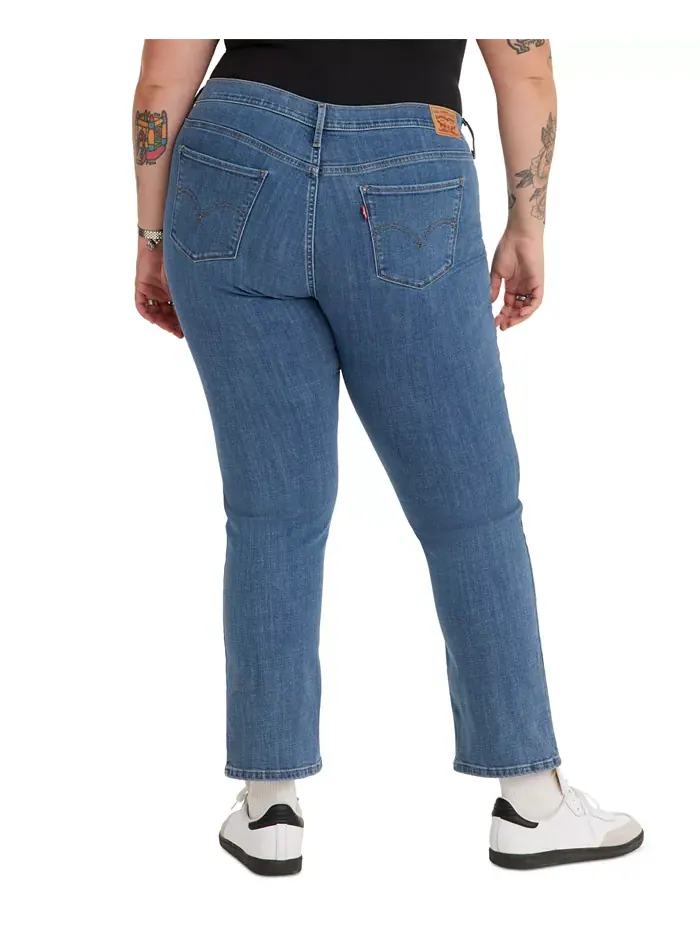 Модные джинсы прямого кроя больших размеров Levi's — изображение 2 из 5