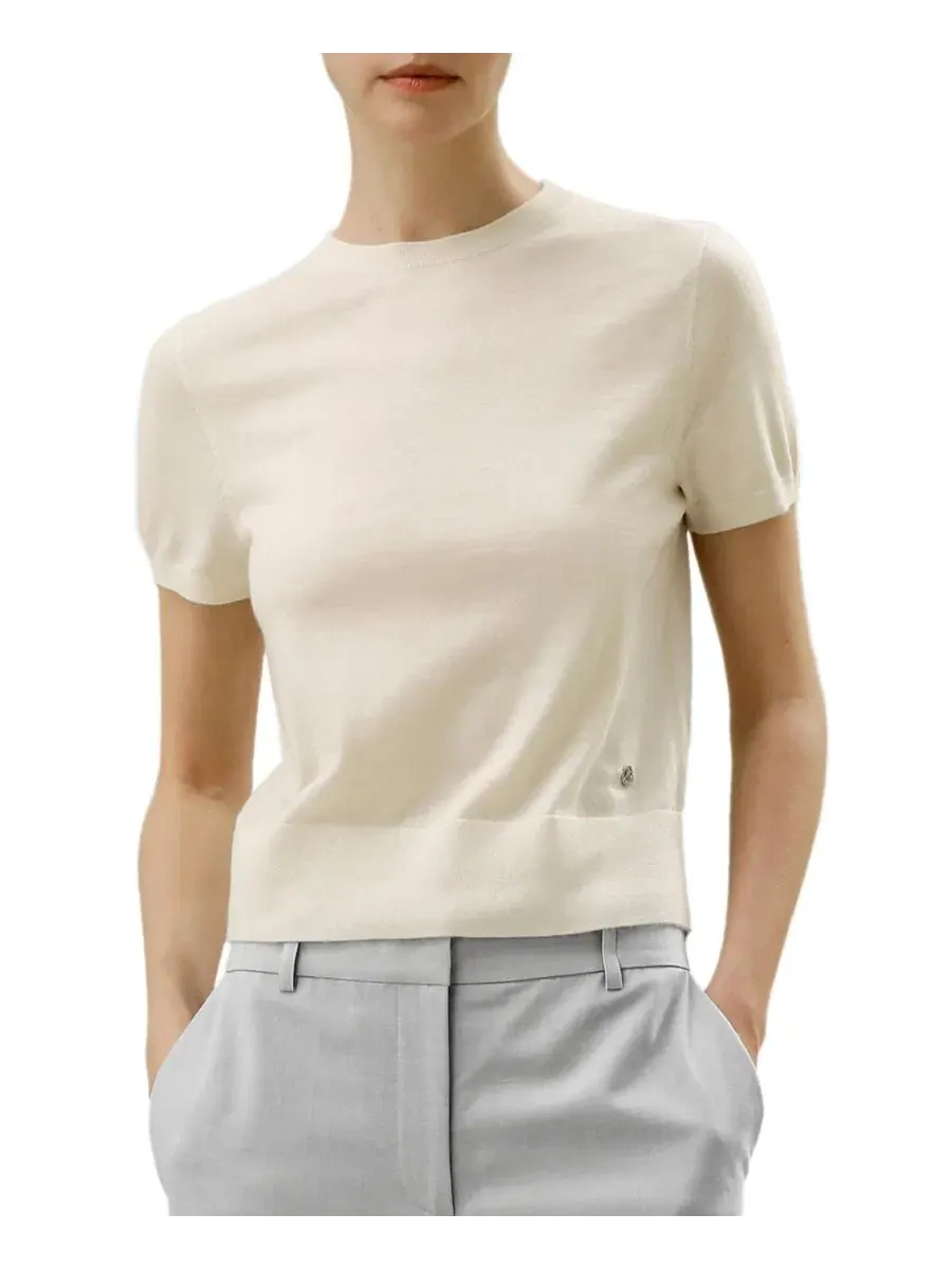 Свитер из кашемира Women's Cashmere Round Neck LILYSILK