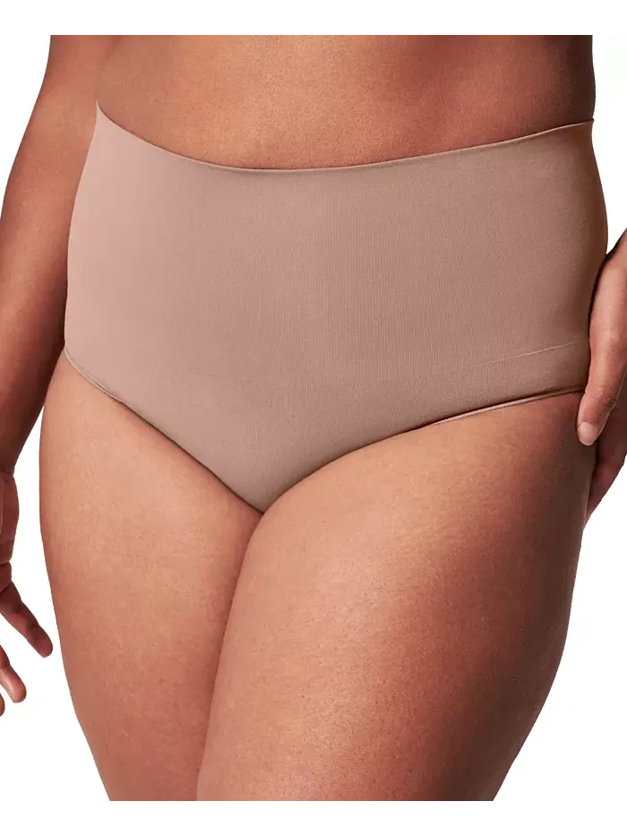 Женские бесшовные утягивающие трусы 40047R SPANX — изображение 1 из 3, кафе-лате