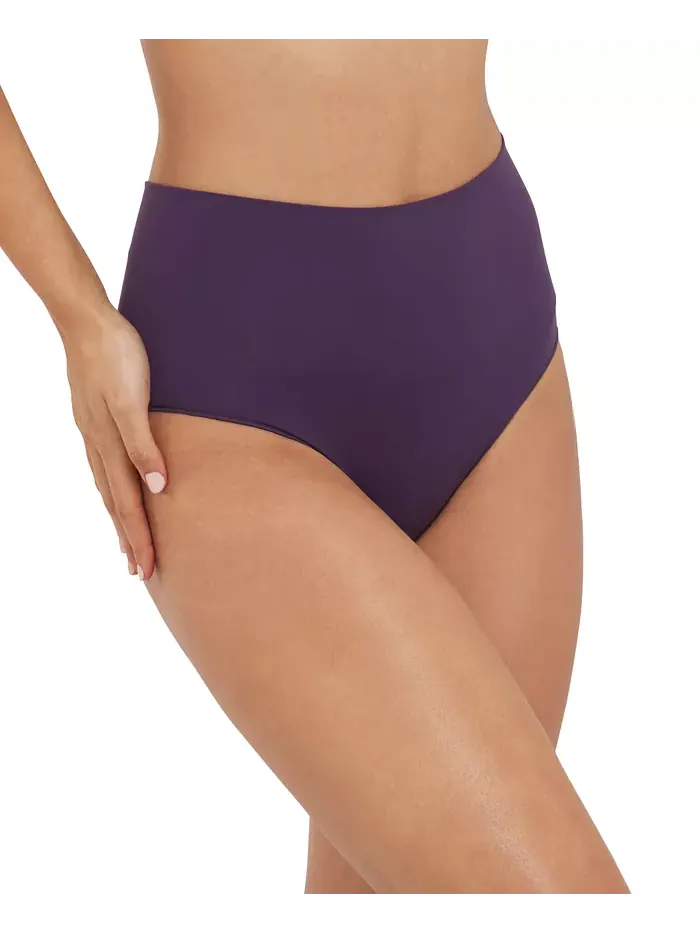 Женские бесшовные утягивающие трусы 40047R SPANX — изображение 2 из 4, баклажан