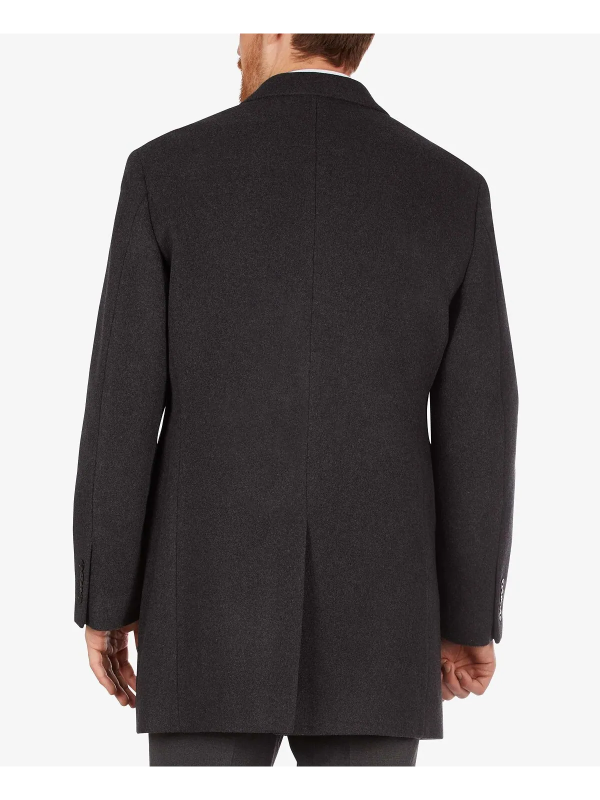 Мужское пальто x-fit из смесовой шерсти prosper Calvin Klein — изображение 2 из 7, темно-серый