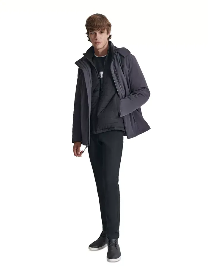 Мужская куртка 3-в-1 Systems Jacket DKNY — изображение 3 из 6, железный