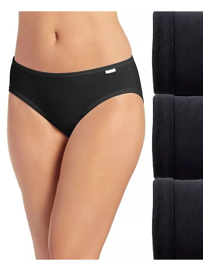 Комплект нижнего белья Elance Bikini 3 шт Jockey — изображение 1 из 2, черный/черный/черный