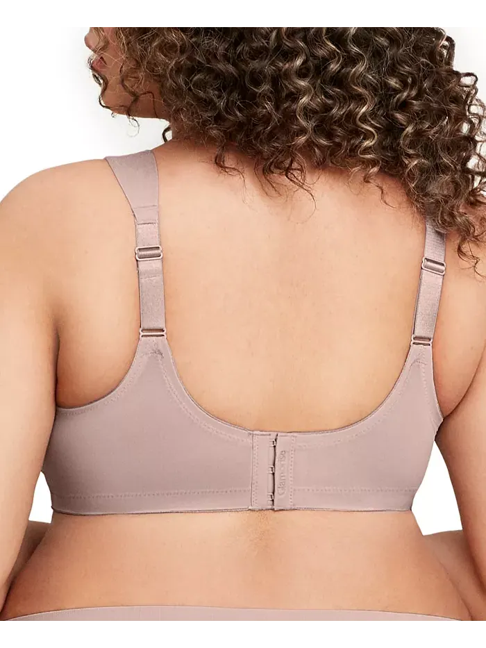 Бюстгальтер без косточек Full Figure Plus Size MagicLift Wirefree T-Shirt Bra 1080 Glamorise — изображение 2 из 7, тауп