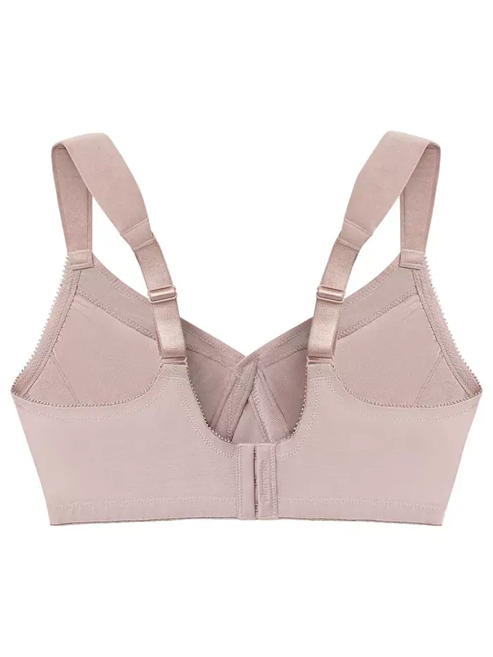 Бюстгальтер без косточек Full Figure Plus Size MagicLift Wirefree T-Shirt Bra 1080 Glamorise — изображение 5 из 7, тауп