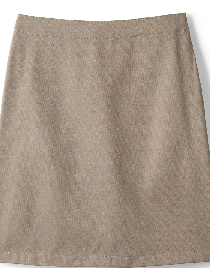 Юбка-шорты Chino Top of the Knee для девочек больших размеров Lands' End — 2