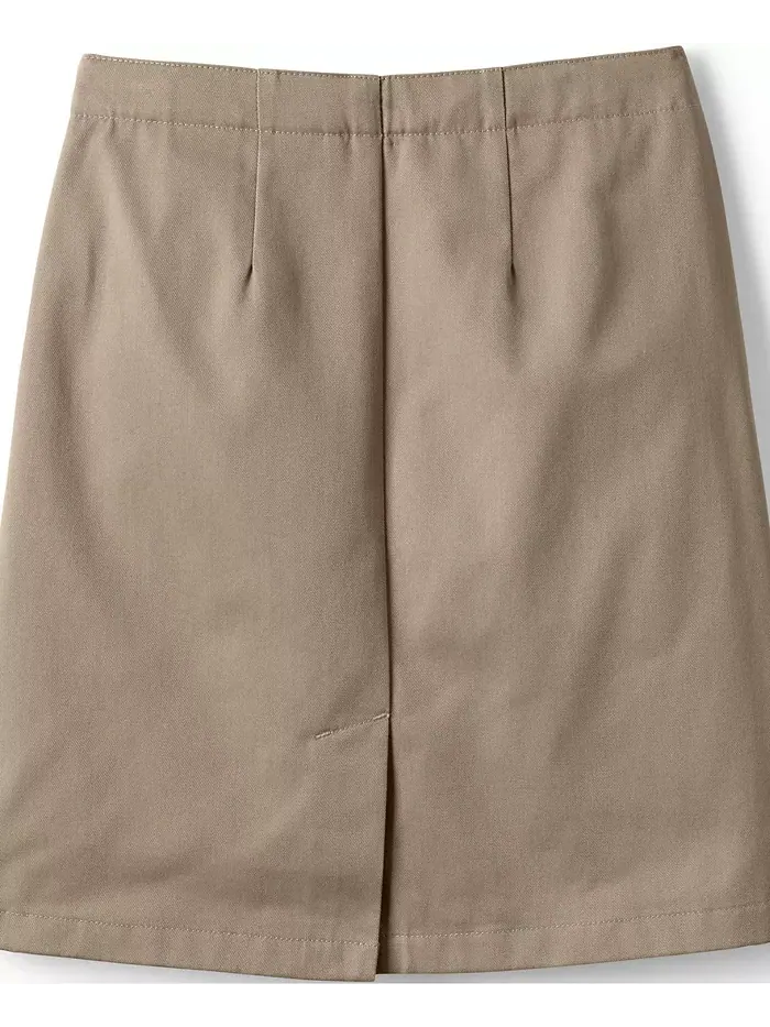 Юбка-шорты Chino Top of the Knee для девочек больших размеров Lands' End — 3