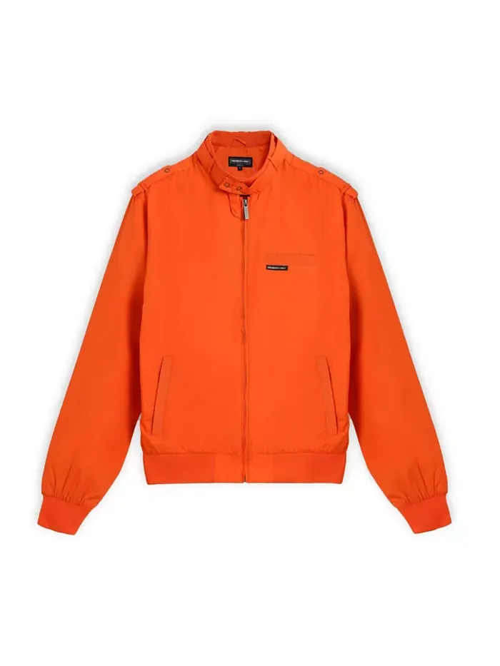 Мужская классическая культовая куртка Racer (Slim Fit Members Only — изображение 6 из 8, оранжевый